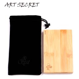 Pincéis de desenho artsecret wireless wireless com estojo de bambu defumado com 12 24 semi cor sólida para pintura - Image 3
