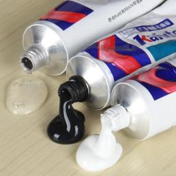 Cola adesiva industrial de silicone, cola para painel diy de borracha preta e branca, tamanhos 45g, 704b, rtv - Image 1