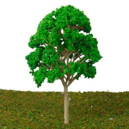 Plantas Florestais para Trem e Cenário Ferroviário, Árvore Modelo, Plantas Fazendo Acessórios, Escala HO, Trem, Ferrovia, Diorama ou Layout, Pacote de 5, 15cm - Image 2