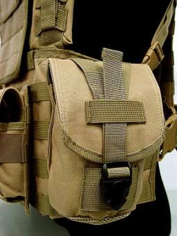 Molle RRV Peito Rig, Arnês de Paintball, Airsoft Vest, Multicam, Caça, Tático, Caminhadas, Bolsa de Água, 3 L - Image 3