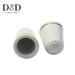 Retro Mão Dedal De Costura, Protetor De Dedos, Ponto De Cerâmica, Colecionáveis, Ferramentas De Costura DIY, Acessórios Colecionáveis - Image 2