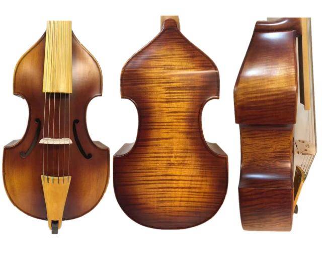 Música de Qualidade: Broque Style Violão de 6 Cordas (380mm) para Baixos e Viola da Gamba - Modelo #15020