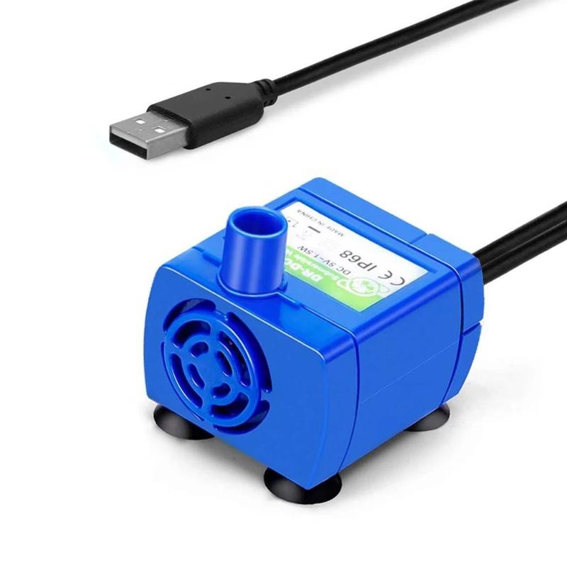 Bomba para bebedouro para animais de estimação, mini tanque de água com 3 camadas para substituição em casa, para gato e cachorro - Image 1