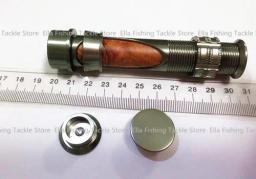 Assento de carretel de mosca para construção de vara de pesca, alumínio e madeira, assento de carretel DIY, 16 # - Image 5