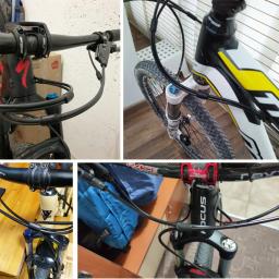 10 pçs mtb bicicleta de estrada hidráulico mecânico freio a disco shift cabo guia mangueira quadro fixação caro linha habitação para bmx gigante dh parte - Image 6