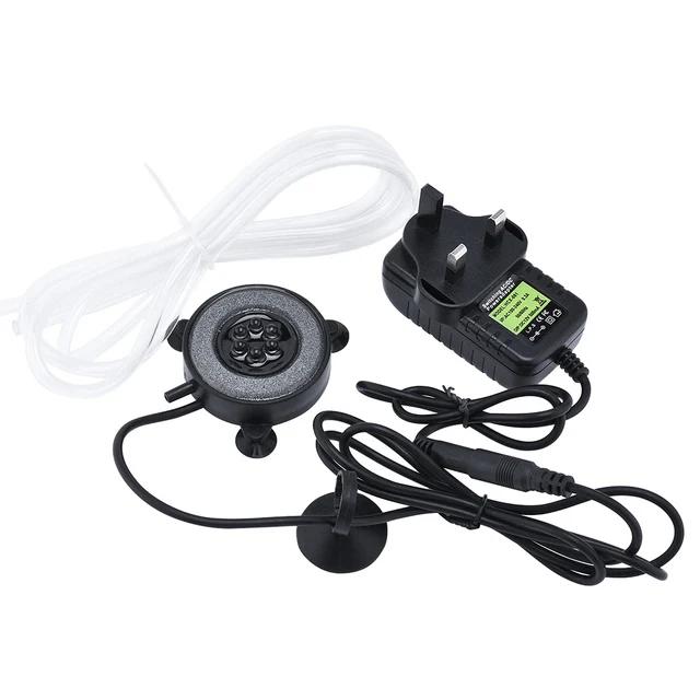 Luz do tanque de peixes submersível subaquática mudando a cor led bolha de ar luz à prova dwaterproof água lâmpada do aquário que faz o oxigênio para o tanque de peixes - Image 1