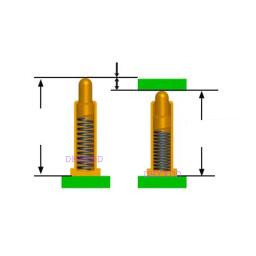 Conector de pino pogo de alta corrente, bateria pogopin, contato com mola, agulha smd 3 4 5 6 7 8 9 10 11 14 teste de carga pogopin prob - Image 5