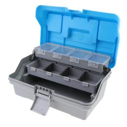 Estojo multiuso de 3 camadas para equipamento, bandeja de pesca, caixa de ferramentas, recipiente, bolsa de transporte - Image 4