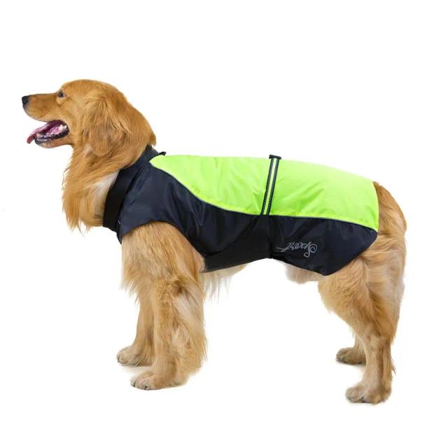 Jaqueta impermeável e respirável para cães grandes e gatos - Capa de chuva disponível em 7XL, 8XL e 9XL