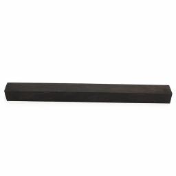 Novo 30*2.5*2.5cm preto ebony madeira de gabão punho em branco para instrumentos musicais - Image 6