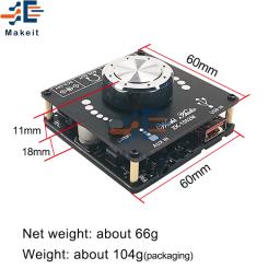 ZK-1002M 100w + 100w bluetooth 5.0 potência amplificador de áudio placa amplificador para alto-falantes amplificador estéreo amplificador de cinema em casa aux usb - Image 2