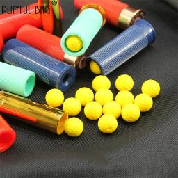 PB Brincalhão Bola Ejeção Shell Bala, DIY EVA PU Bola de Segurança, Brinquedo CS Jogo, UDL1014, M1887, M870, QG02S - Image 3