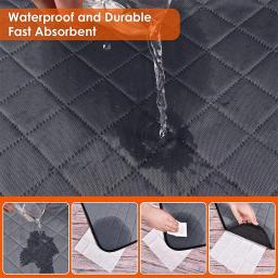 Cobaia coelho gaiola forro pequenos itens para animais de estimação à prova dwaterproof água anti deslizamento esteira de cama altamente absorvente pee almofada para hamsters acessórios - Image 5