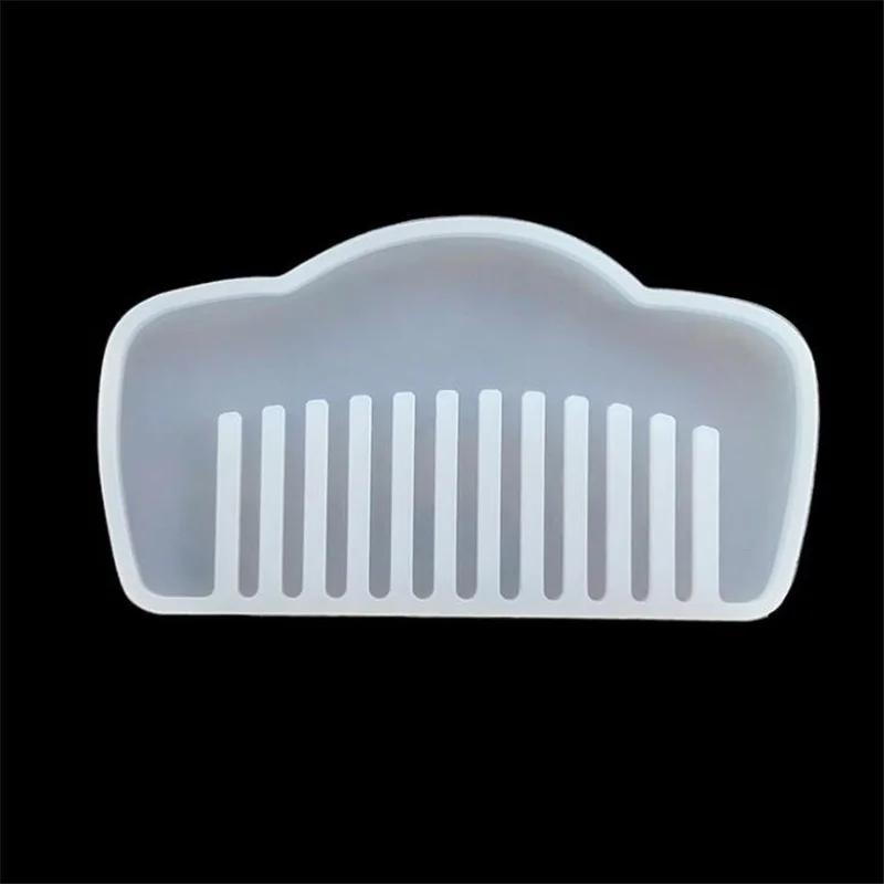 Molde de resina epóxi para artesanato, molde de silicone para pente de joalheria diy, resina de resina epóxi para confecção de joias diy, suprimentos de artesanato - Image 1