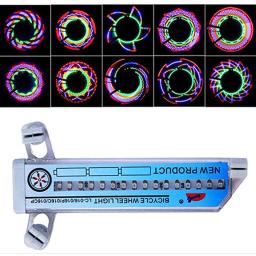 Luzes de roda de pneu de bicicleta, motocicleta, bicicleta, 32 led, luz de raio, luz para ciclismo ao ar livre, luzes para 24 polegadas - Image 3