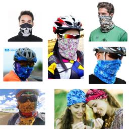 Capa de cabeça impressa camuflagem para homens e mulheres, bandana tática de caça, polainas de pescoço, lenço sem costura, tubo Balaclava, capa facial, CM34-CM68 - Image 6