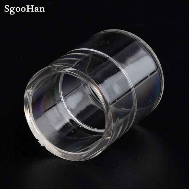 Tubo de Junção Reta em Plexiglass para Aquários - Vários Diâmetros Disponíveis - Ideal para Projetos DIY de Tanques de Peixes