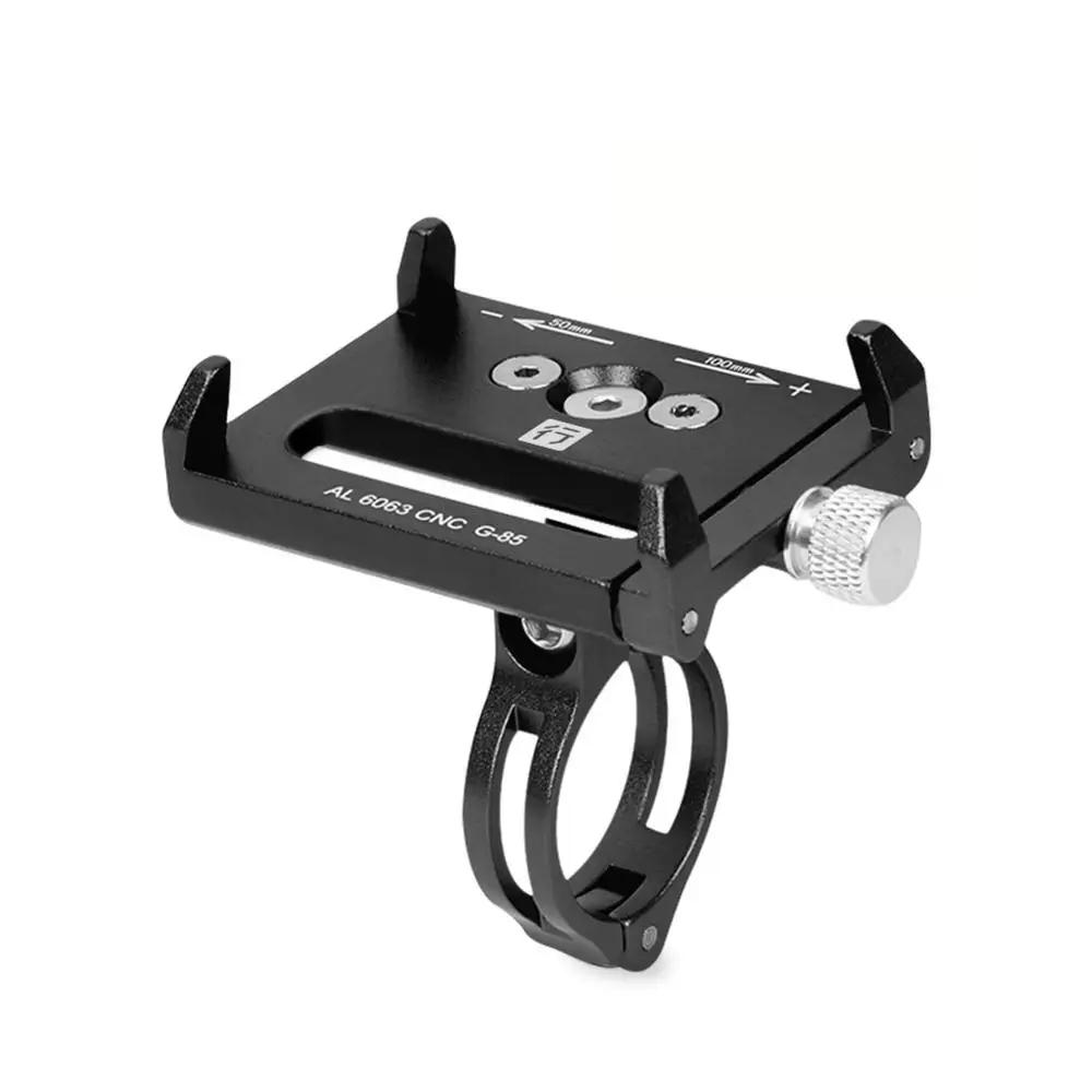 Suporte para telefone celular para bicicleta e bicicleta, base de liga de alumínio, clipe de montagem, gps - Image 1