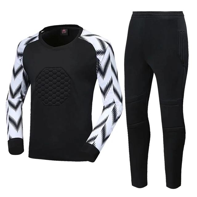 Camisa de Goleiro e Protetor de Espuma para Futebol: Kits de Treino e Uniformes para Crianças e Adultos
