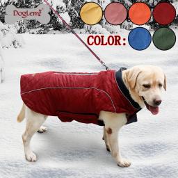 Grande cão de estimação jaqueta inverno quente roupas do cão para labrador impermeável grande cão casaco chihuahua bulldog francês outfits pet produto - Image 4