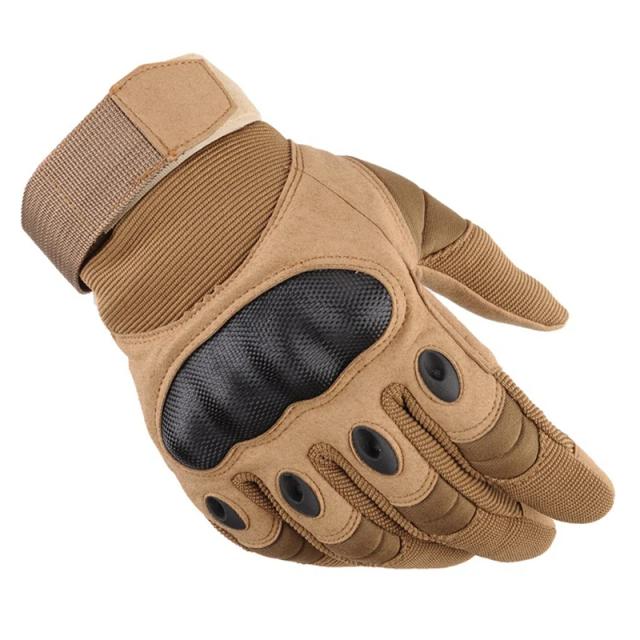 Luvas Táticas para Ar Livre com Proteção para os Nós dos Dedos e Tela Sensível ao Toque para Homens e Mulheres - Ideais para Airsoft, Paintball e Motociclismo