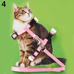 Coleira ajustável de nylon para animais de estimação, guia de chumbo, corda de segurança e tração - Image 5