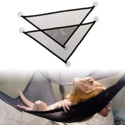 Novo jogo de rede para animais de estimação, tecido oxford para dormir, brinquedos e balanços para répteis, cobra, lagarto, produtos para escalar, com ventosa, 2021 - Image 1