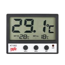 LCD digital termômetro para aquário, aquário termômetro, alta e baixa temperatura alarme, temperatura, alarme de temperatura, temperatura metros, temperatura metros, temperatura metros, ° C/° F - Image 1