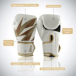 FLYing-luvas de boxe profissional para homens e mulheres, equipamento de proteção para treino de muay thai, chute, adultos - Image 2