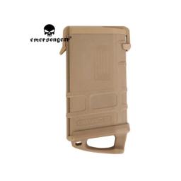 Caça tática m4 revista airsoft mapa estilo mid-cap 30-70rd clipe bk/de - Image 2