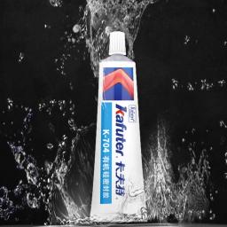 Cola adesiva industrial de silicone, cola para painel diy de borracha preta e branca, tamanhos 45g, 704b, rtv - Image 4