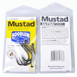 Mustad 10827NP-BN 3X Forte # 1-12/0 jigging isca livebait ganchos mar atum farpado gabarito gancho para água salgada grande jogo pesca corrico - Image 5