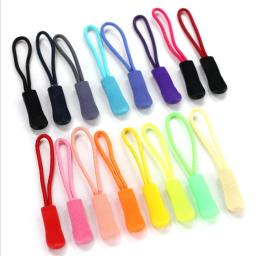10 pçs substituição clipe quebrado fivela zíper puxar extrator fim apto corda tag fixer zip cabo guia saco de viagem mala tenda mochila - Image 2