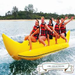 Aeor tubos infláveis de pvc para banana, flutuantes para bicicleta aquática, banana boat, surf, equitação, jogo aquático no mar - Image 2