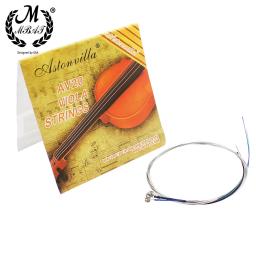 M mbat viola cordas de aço alta qualidade núcleo envoltório níquel prata corda reparação viola instrumento musical acessórios av20 - Image 2