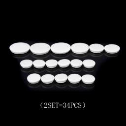 Comidox-Couro Clarinete Pads, Requintado Vento Acessórios Instrumento Substituição, 17pcs, Set - Image 1