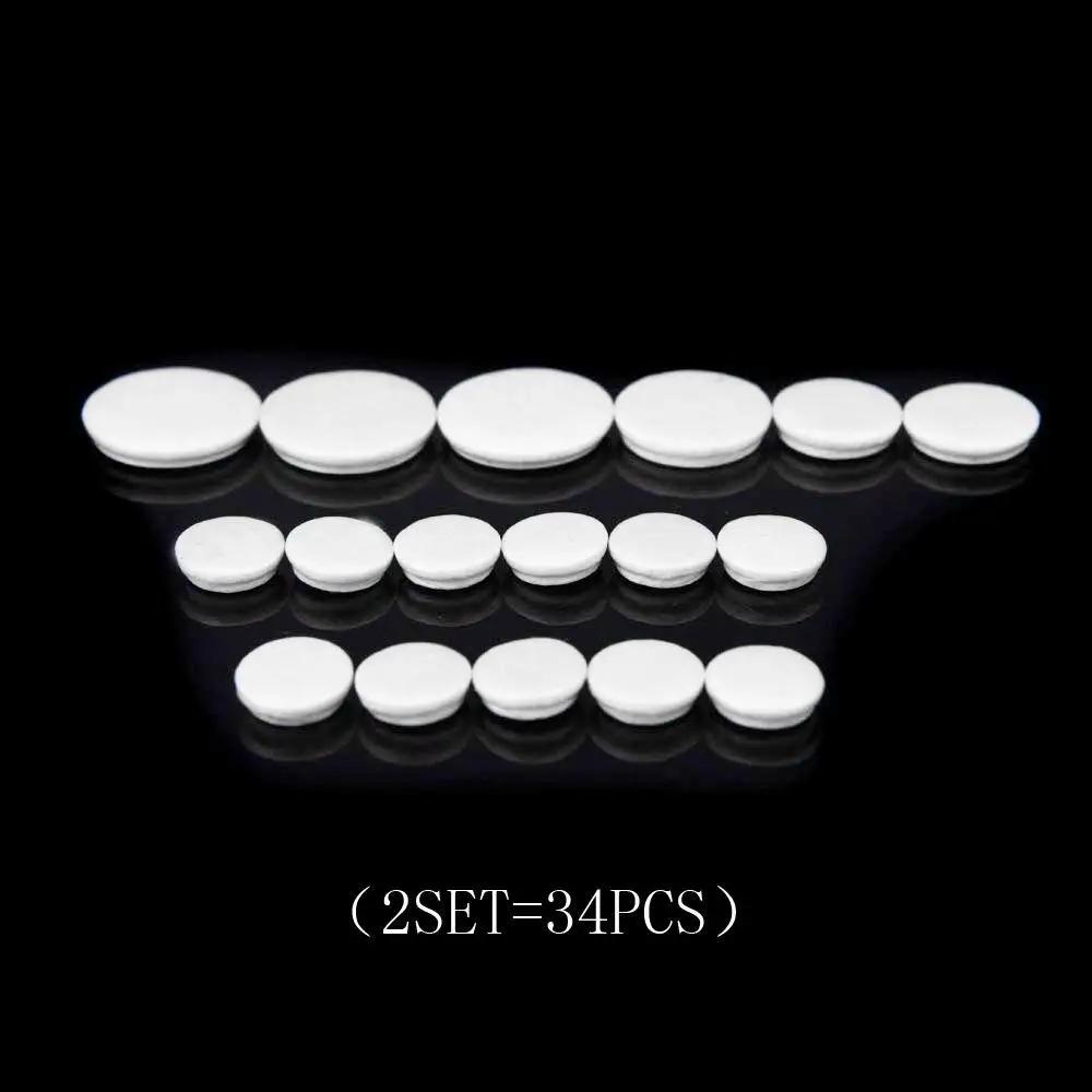Comidox-Couro Clarinete Pads, Requintado Vento Acessórios Instrumento Substituição, 17pcs, Set - Image 1