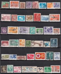 Selos postais com pós-marca para coleção, World Wide todos diferentes, 950 pcs - Image 5