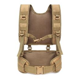 Colete tático militar com cinto destacável, Molle Peito Rig, Airsoft, Equipamento de Paintball do Exército, Caça ao ar livre - Image 6