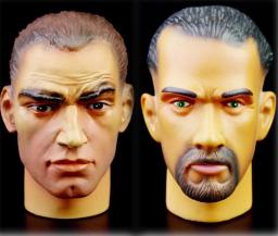 Preço especial 1/6 figura zhongyu macho cabeça esculpir modelo coleção boneca brinquedos acessórios - Image 2