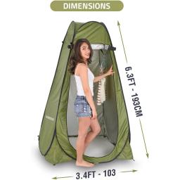 Weesoo-tenda portátil e dobrável, acampamento ao ar livre, chuveiro, pop-up, privacidade - Image 3