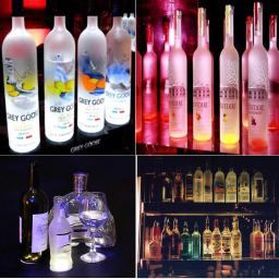 Mini Garrafa Adesivos com Luzes LED, Porta-copos, Light Up Coasters, Mat para Clube, Bar, Decorações de Festa de Casamento, 6LED, 1Pc - Image 6