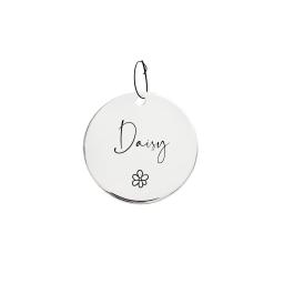 007 gatos cão id tag personalizado gravado para pequeno filhote de cachorro animais de estimação colar nome acessórios design simples 4 linhas de texto personalizado - Image 1