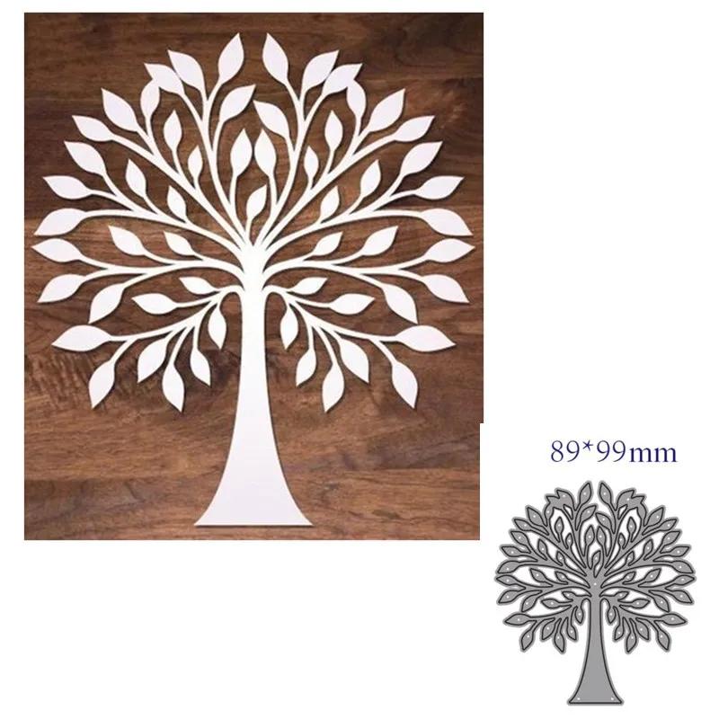 Molde de corte em metal molde para decoração, forma grande de árvore, decoração de papel, scrapbook, artesanato, faca, molde, lâmina, estêncil, cortador - Image 1