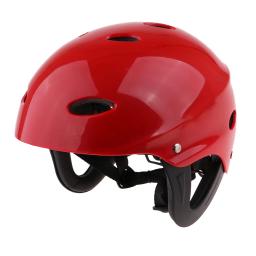 Capacete para esportes aquáticos, para caiaque, kitesurf, prancha para windsurf e jantar-vermelho - Image 5