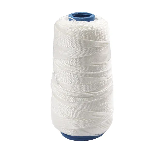 Fio de Costura de Nylon Encerado para Couro e Sapatos com Cabo de Madeira - 300m para Reparação e Costura à Mão