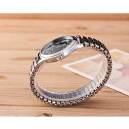 Relógio masculino e feminino com pulseira para expansão, relógio de quartzo para homens e mulheres, presente de dia dos namorados - Image 5