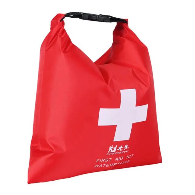 Kit de Primeiros Socorros para Aventureiros - 1 Peça Essencial para Trilhas e Atividades ao Ar Livre com Bolsa Seca