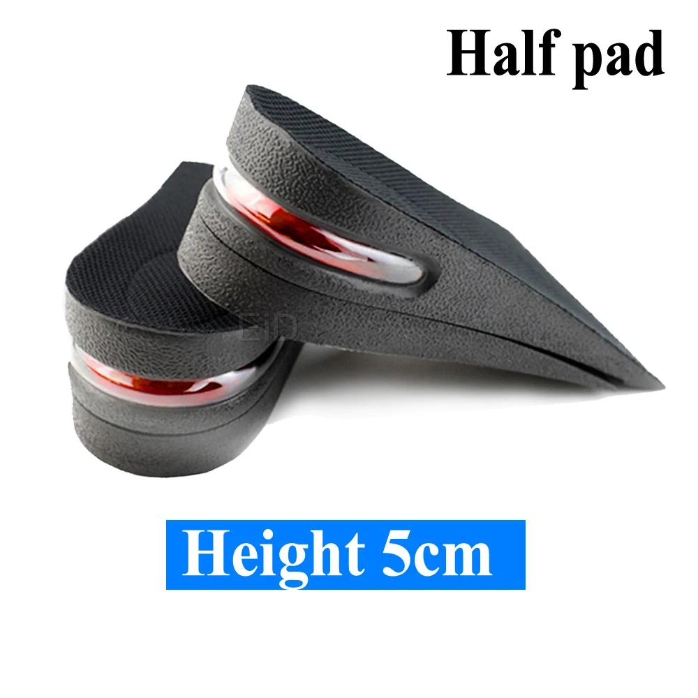 Eid 3-9cm aumento de altura palmilha almofada altura elevador corte ajustável sapato calcanhar inserção mais alto shockarch suporte absorvente pé almofada - Image 1