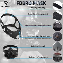 FDBRO-MMA Cardio Workout Mask, Correndo Resistência, Elevação, Resistência, Fitness, Alta Altitude, Treinamento, Esportes, 3.0 - Image 2